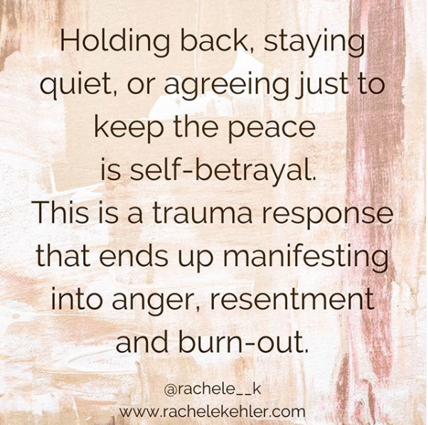 Could Self-Betrayal Be a Trauma Response?