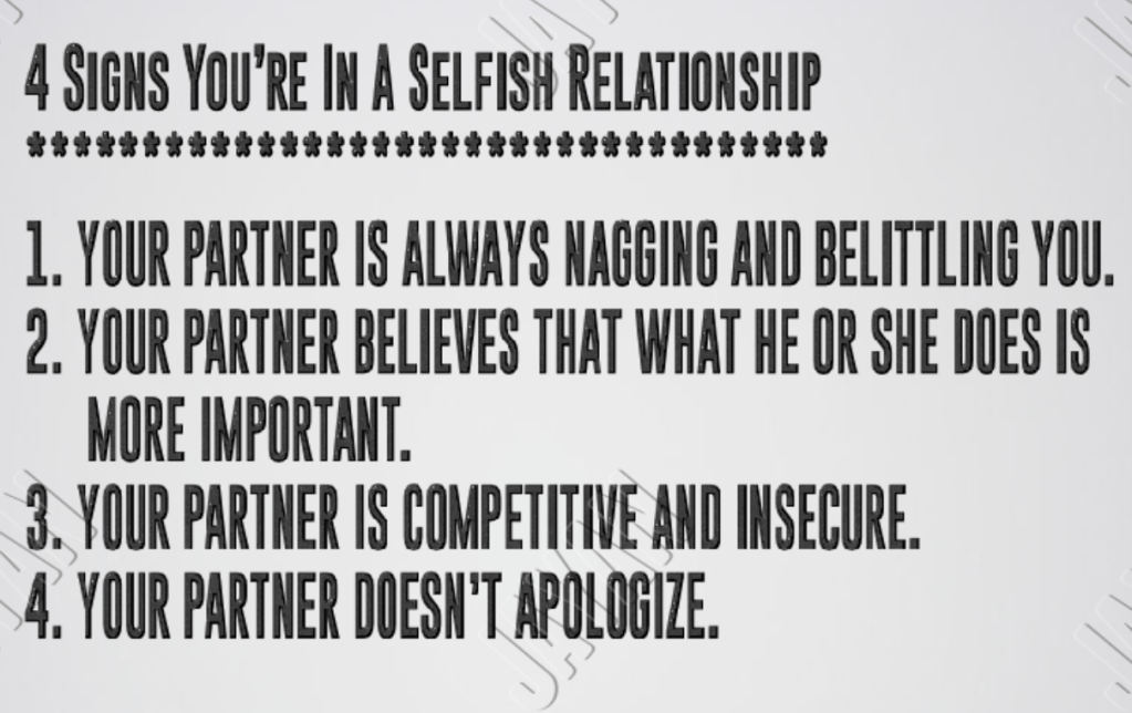 Surviving Psychopathic Parenting (Part 13) Accepting the accusations of&nbsp;selfishness