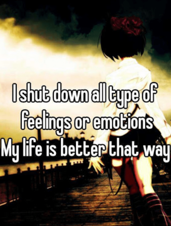 Surviving Psychopathic Parenting (part 16)  Putting my feelings in shutdown&nbsp;mode