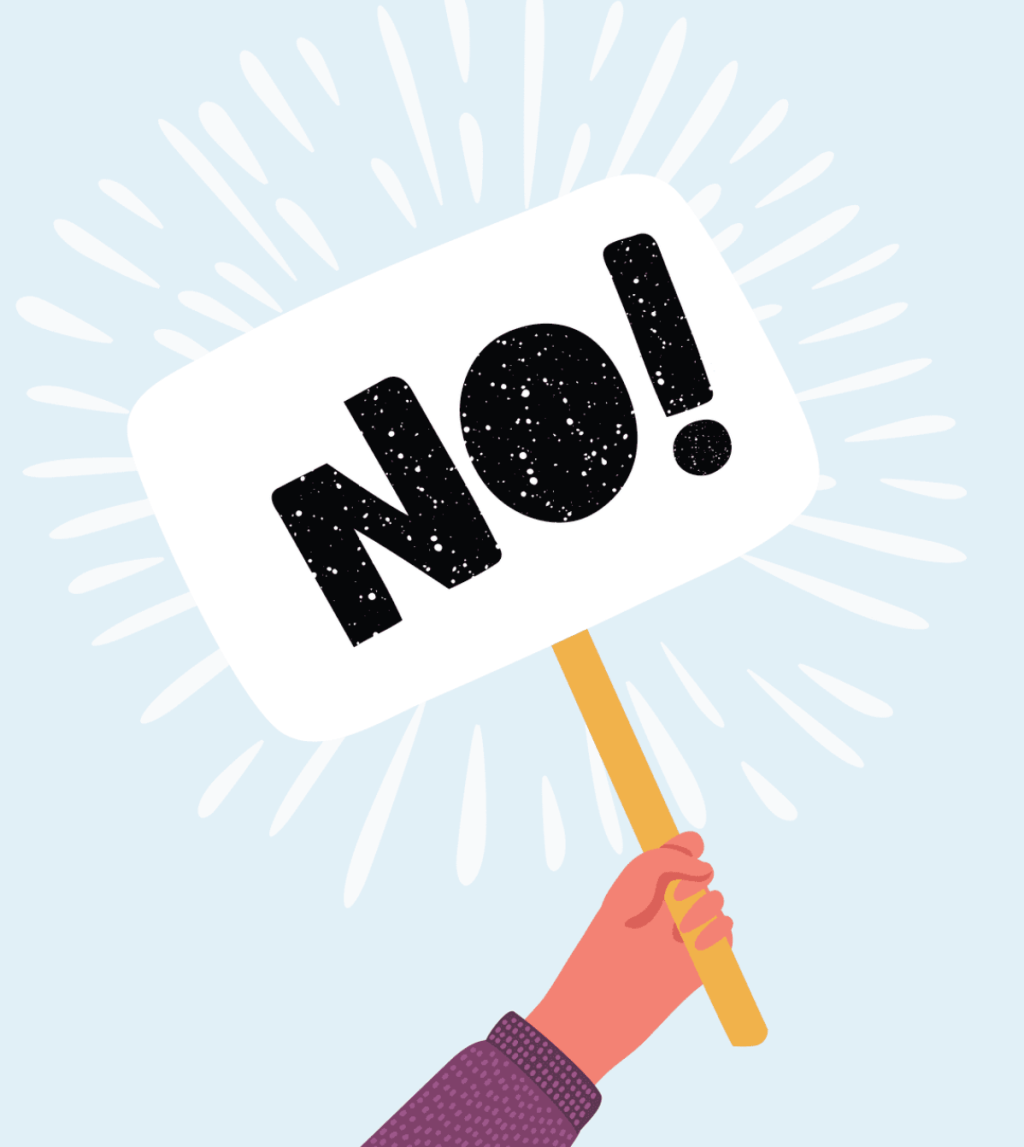 Learning the power of ‘No’