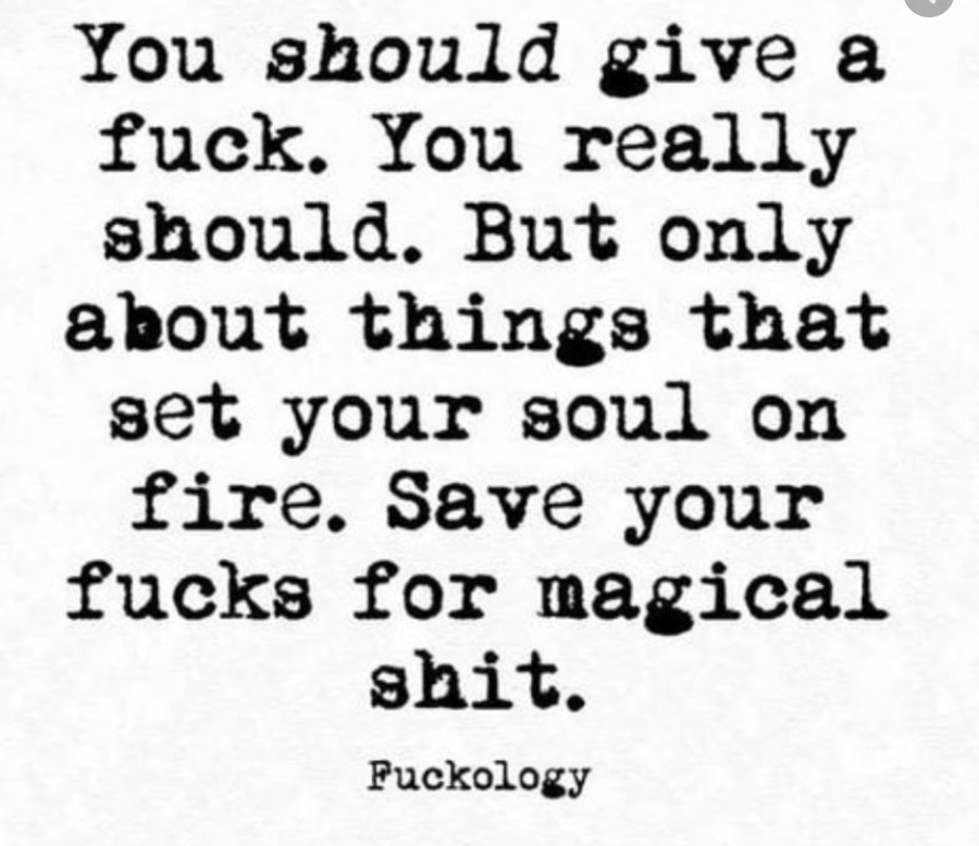 Recovering and Healing (Part 6) Being taught to say&nbsp;F**k