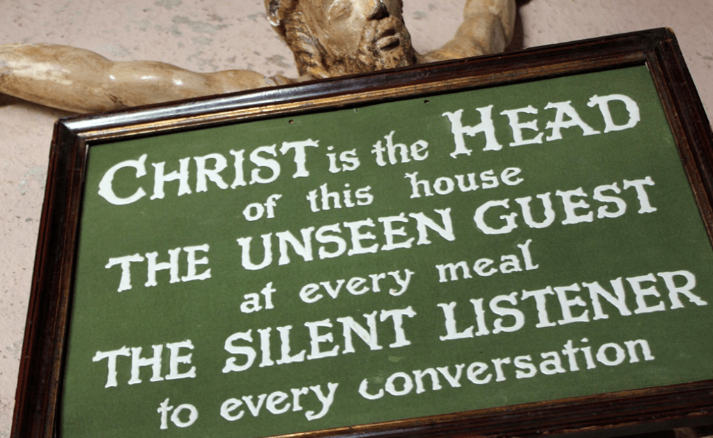 Surviving Psychopathic Parenting (Part 18) Terrified by breakfast table&nbsp;Jesus.