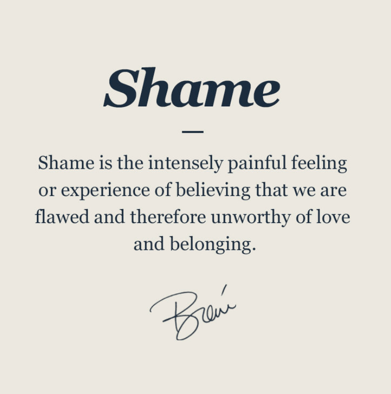 How does Shame hold&nbsp;you?