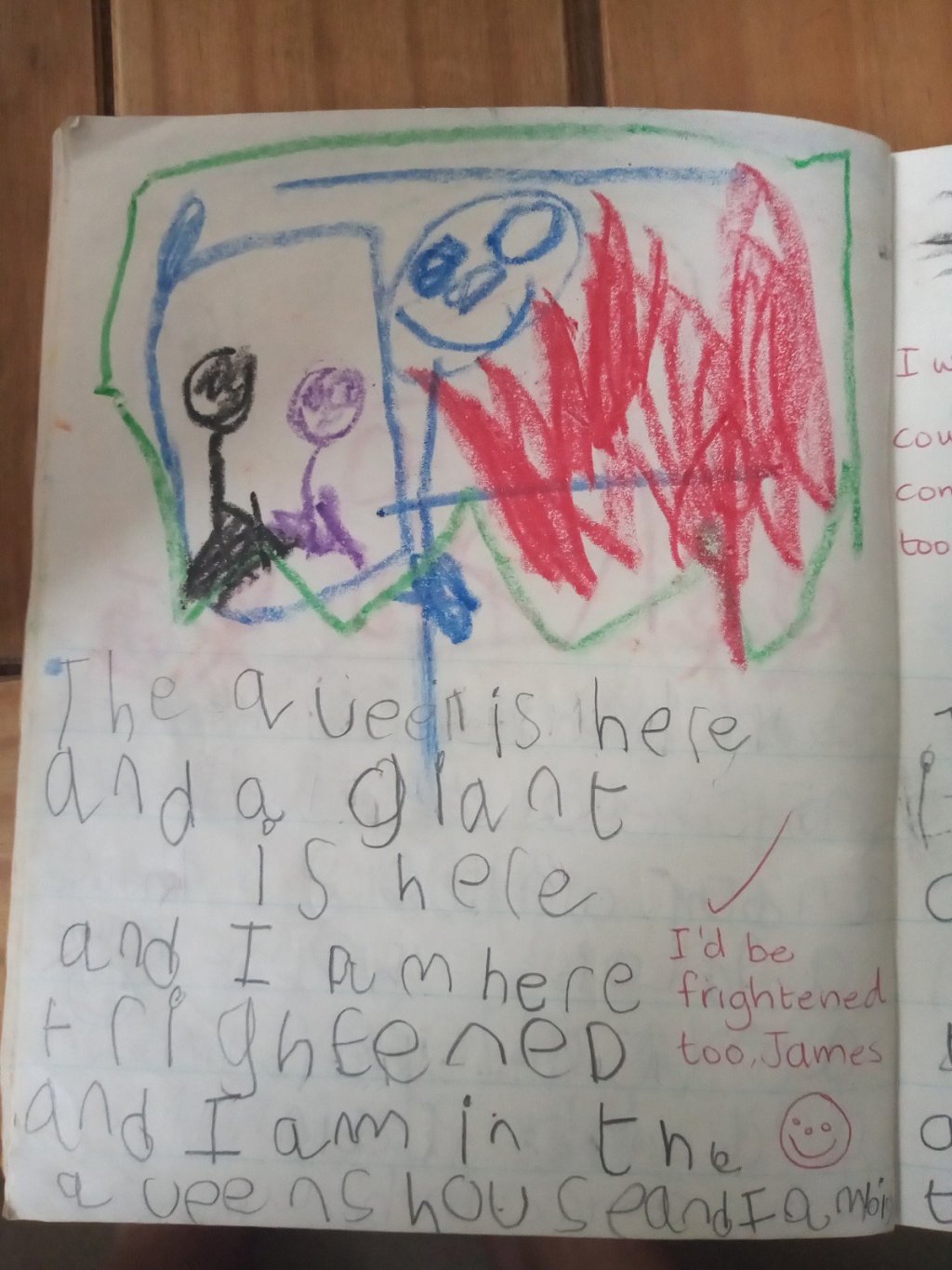 RIP The Queen – You made me feel big – James (aged&nbsp;5)