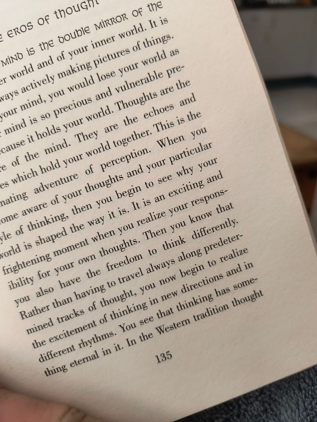 The freedom to think&nbsp;differently.